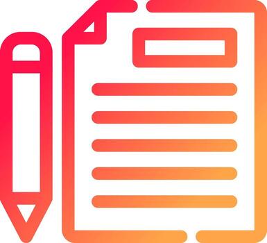 Script Creative Icon Design vector