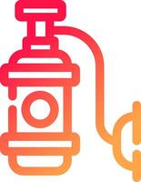 Oxygen Tank Creative Icon Design vector