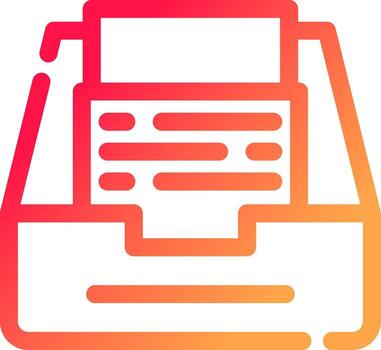 diseño de icono creativo de documento vector