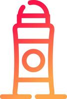 Deodorant Creative Icon Design vector