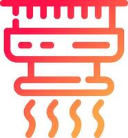 diseño de icono creativo de detector de humo vector
