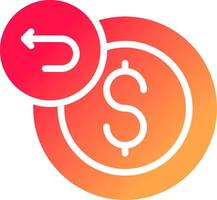 glyph  colour Gradient Circle vector