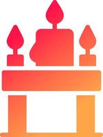 Candles Creative Icon Design vector