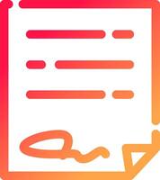 Document Creative Icon Design vector