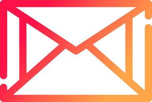 Email Creative Icon Design vector