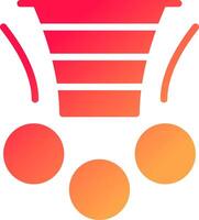glyph  colour Gradient Circle vector