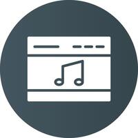 Music Creative Icon Design vector