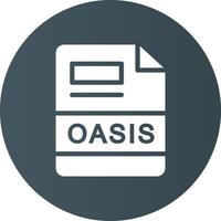 OASIS Creative Icon Design vector