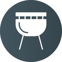 Barbecue Creative Icon Design vector