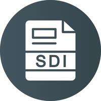 SDI Creative Icon Design vector