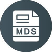 MDS Creative Icon Design vector