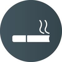 Cigarette Creative Icon Design vector