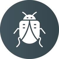 Bug Creative Icon Design vector