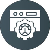 Search Engine Optimization Creative Icon Design vector