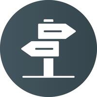 Directions Creative Icon Design vector