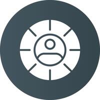 Targeting Creative Icon Design vector
