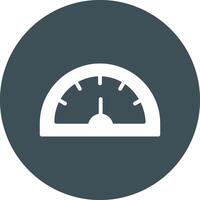 Speedometer Creative Icon Design vector