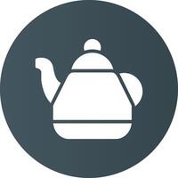 Teapot Creative Icon Design vector