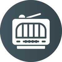Radio Creative Icon Design vector