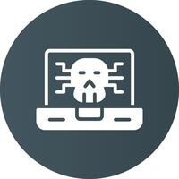 diseño de icono creativo de malware vector