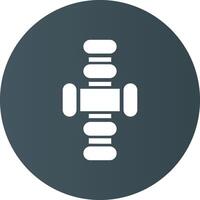 Pipeline Creative Icon Design vector