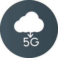 5G Download Creative Icon Design vector