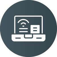 Wifi Connection Creative Icon Design vector