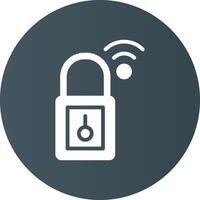 Smart Security Creative Icon Design vector