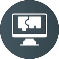 Puzzle Creative Icon Design vector