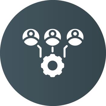 Organization Creative Icon Design vector