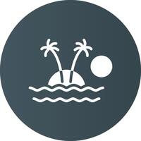 Island Creative Icon Design vector