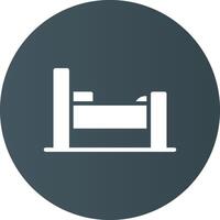 Bed Creative Icon Design vector