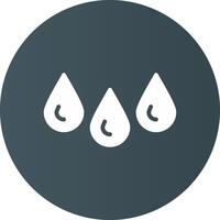 Drops Creative Icon Design vector