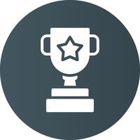 Trophy Creative Icon Design vector