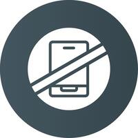 No Touch Technology Creative Icon Design vector