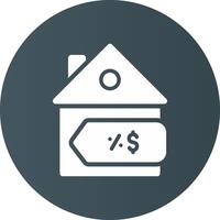 diseño de icono creativo de venta de casa vector