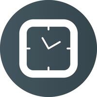 Clock Creative Icon Design vector