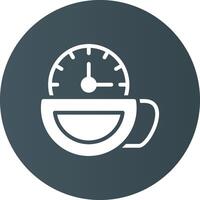 diseño de icono creativo de la hora del té vector