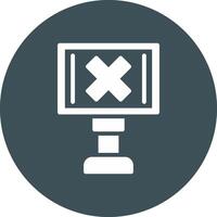 Railroad Crossing Creative Icon Design vector