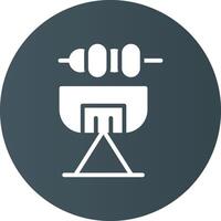 BBQ Creative Icon Design vector