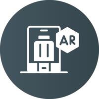 Ar Tourism Creative Icon Design vector