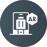 Ar Tourism Creative Icon Design vector