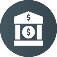 Bank Creative Icon Design vector