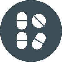 Pill Creative Icon Design vector