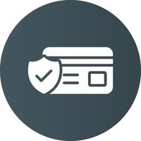 Payment Security Creative Icon Design vector