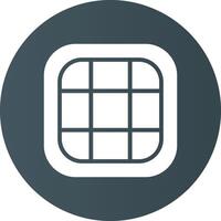 Grid Creative Icon Design vector