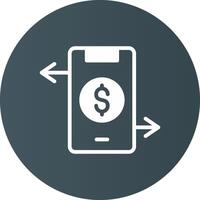 Online Transfer Creative Icon Design vector