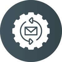 Marketing Automation Creative Icon Design vector