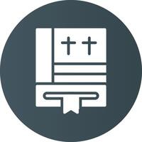 Bible Creative Icon Design vector