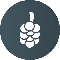 Grapes Creative Icon Design vector